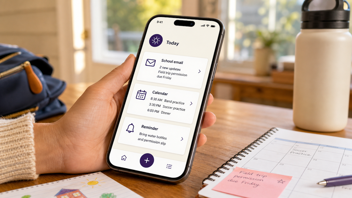 Fambot đóng vai trò chánh văn phòng cho các gia đình qua SMS
