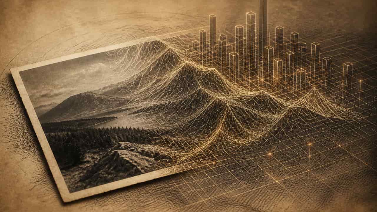 Giao diện tái tạo không gian ba chiều từ hình ảnh thực tế của World Labs Atlas