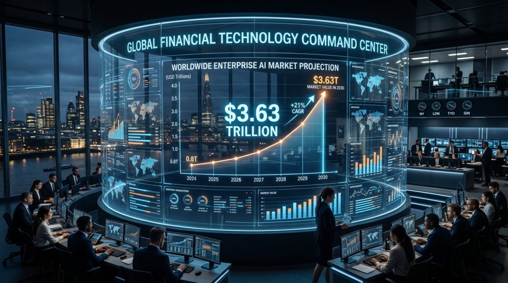 Thị trường phần mềm AI toàn cầu được dự báo đạt quy mô 3.630 tỷ USD vào năm 2033